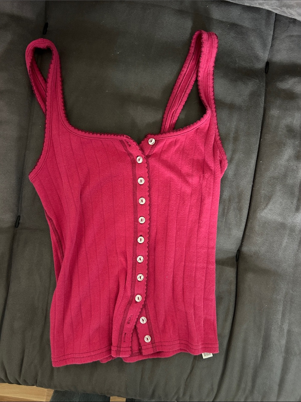 Free People end game pointelle tank